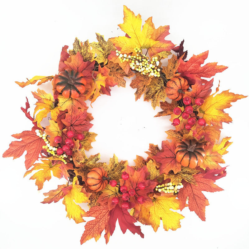 Christmas & Thanksgiving Wreath | Festive Holiday Decoration