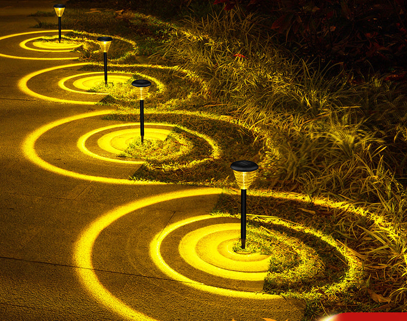 Decorative LED Solar Path Lights for Lawn and Yard