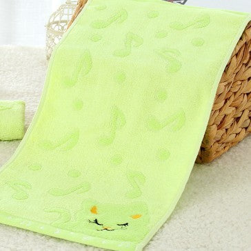 Cute Kitten Design Bamboo Fiber Towel
