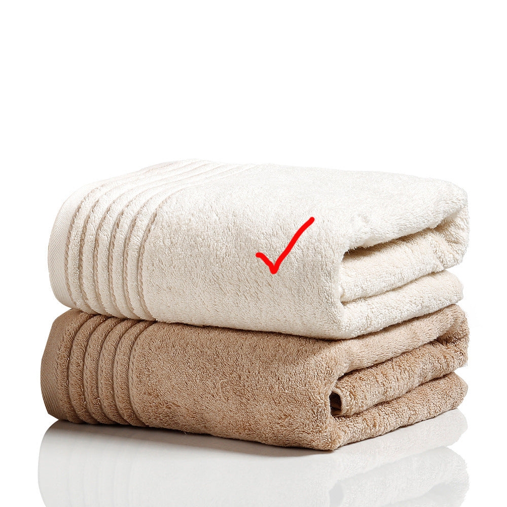 Luxury Solid Color Cotton Towels Collection