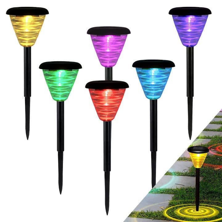 Decorative LED Solar Path Lights for Lawn and Yard